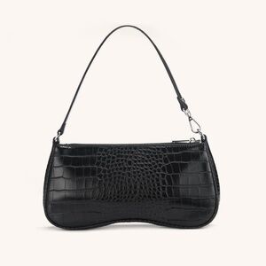 JW PEI Eva Shoulder Bag - Black Croc - NWOT